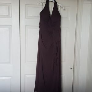 David's Bridal bridesmaid gown